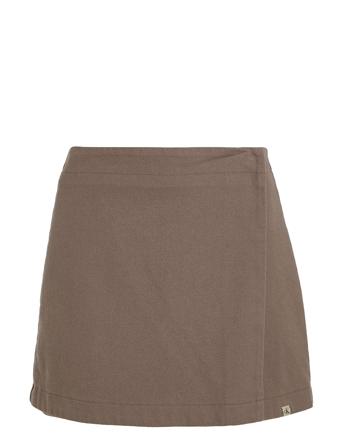 Calvin Klein Jeans Flannel Mini Skirt Brun