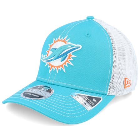 New Era - NFL Blau trucker Cap - Miami Dolphins NFL 9SEVENTY Teal/White Trucker @ Hatstore