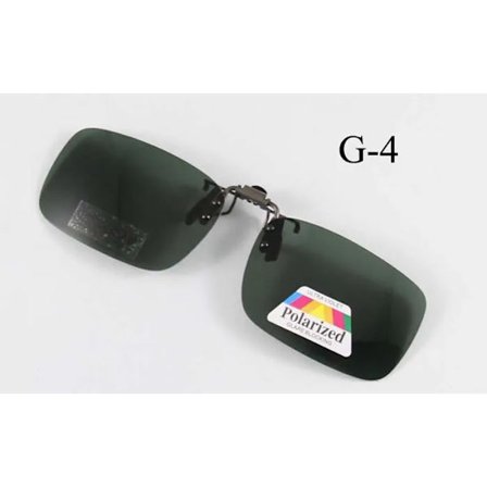 Polariserade solglasögon Clip-on Mater Bridge Kan upp Clip-on Solglasögon Män Kvinnor Solglasögon Glasögon Lins Klar Körglasögon