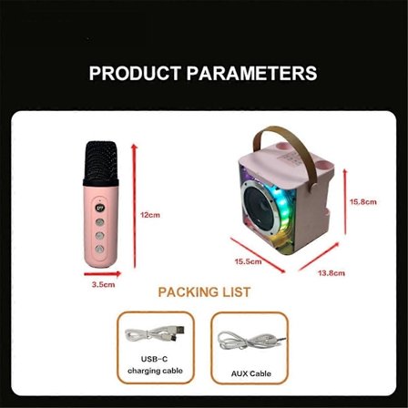 Musikrytm Ljus Stereo Surround Trådlös Subwoofer Röd