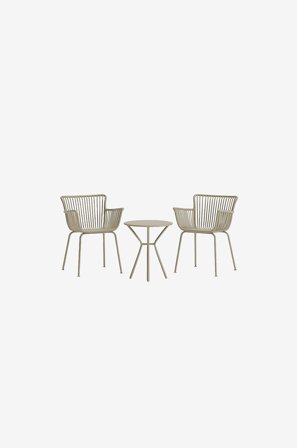 Venture Home - Sifnos Cafe Set - Beige - Kahvilasetit - - Homeroom