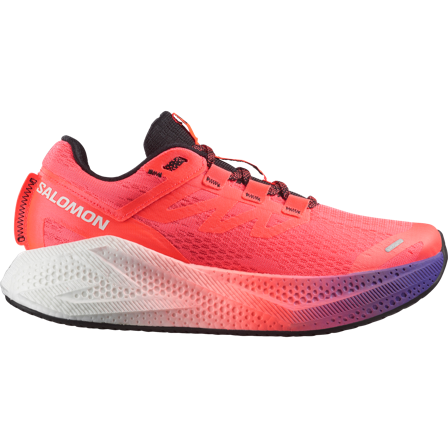 Salomon - Hardloopschoenen Schoenen Aero Glide 3 Gradient W - Neon Flame / White