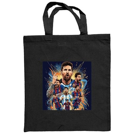 Stoffpose Lionel Messi plakat Barcelona Argentina fotball legende nummer 10 VM GOAT fotballspiller kunst