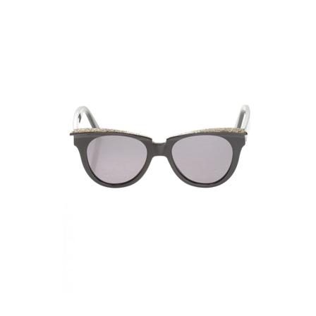 Philipp Plein Patterned sungles svart, Dam Solglasögon, Dam, Storlek: ONE SIZE