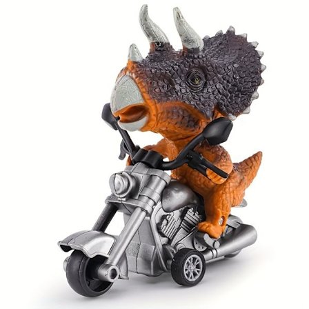 2025 Nyt Baby Pædagogisk Legetøj Drengelegetøjsbilmodel Dinosaurussimulering Inertimotorcykellegetøj og Påskegave