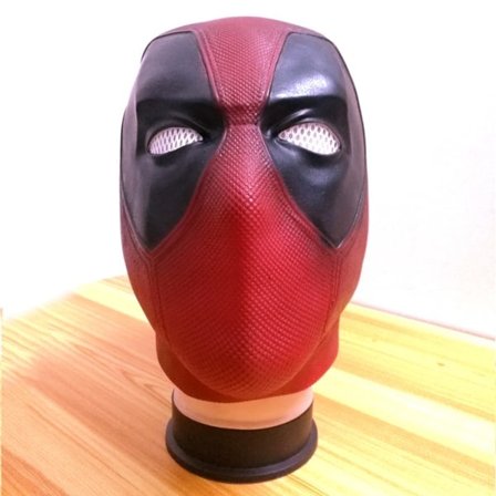 Halloween-naamio lateksista Deadpool Full Face Head Cover Kostym Party Prop SQBB