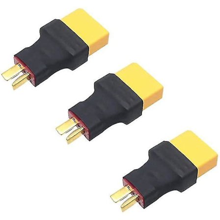 3-pak Deans T-plugg til Xt90 Hunnkontakt Adapter RC Lipo