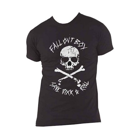 Fall Out Boy Unisex Adult Save Rock and Roll T-shirt XL Svart