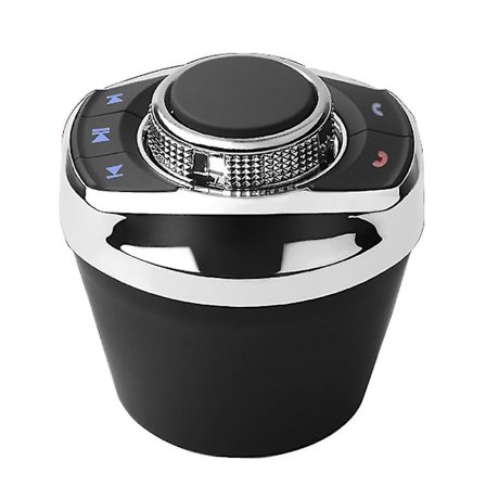 Trådlös rattkontrollknapp för bil med LED-ljus 8-knapparsfunktioner för bilnavigeringsspelare - Snngv