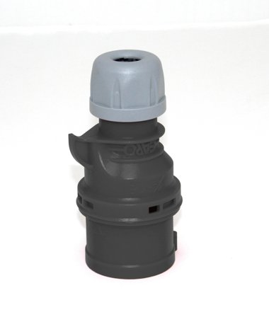 Garo P 432-5 Q Støpsel IP44, 5-polet 32 A, Quick Svart, 5 h, Stikkontakter & kabler