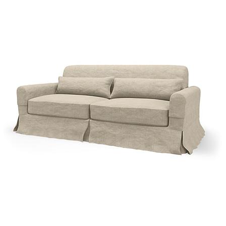 IKEA - Nikkala 3 Seater Sofa sofa cover, Blanco, - Bemz