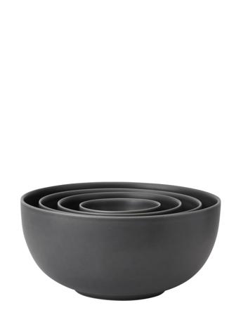 Tavola Skål-Set Home Tableware Bowls Serving Bowls Grå Knabstrup Keramik
