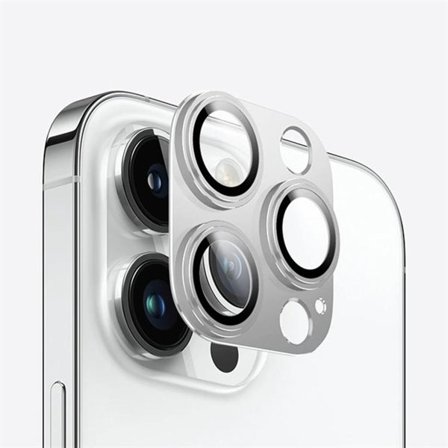 Linskydd till iPhone 15 Pro Max - Silver