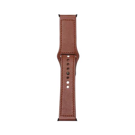 Watch I Äkta Läder Armband Loop Rem Brunt 42mm 44mm