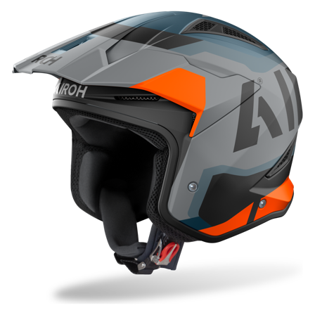 Casco Abierto Airoh TRR II Naranja Mate M
