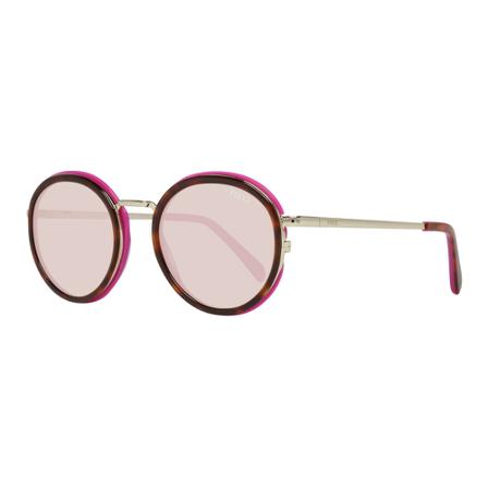 Emilio Pucci, Sunglasses Ep 0046-O 55Y 49 Bruin, Dames, Maat:ONE Size