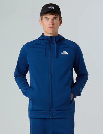 The North Face M Reaxion 2.0 Hooded Full Zip Jacket - Blue - M