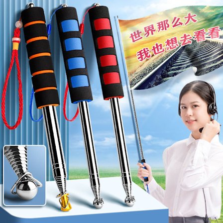 1.6/2/2.5/3M Teleskopisk Flagstang Turistguide Flagstang 01-3M 01-3M