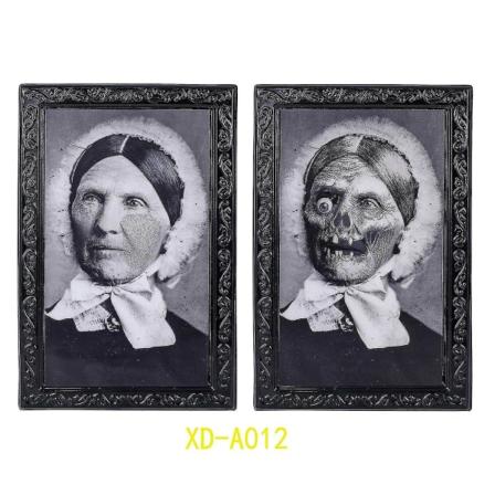 Halloween Human Ghost Transformation 3d fotoram Album Spøke Festival dekorasjon
