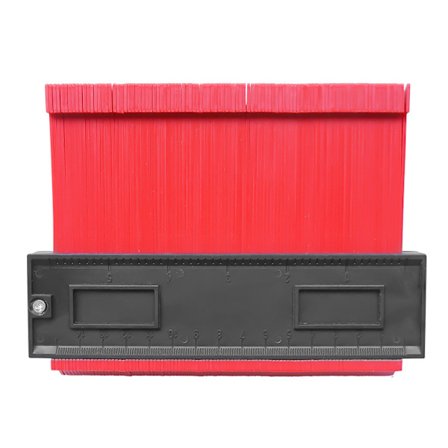 Contour Gauge Duplikator Matta Profil Mätning av vinkellinjal