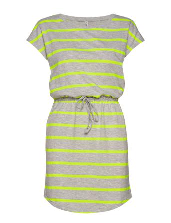 Onlmay S/S Dress Dresses T-shirt Dresses Grå ONLY