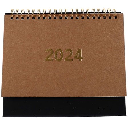 Kontor Måned Skrivebordskalender Husholdnings Stående Kalender Delikat Bordkalender