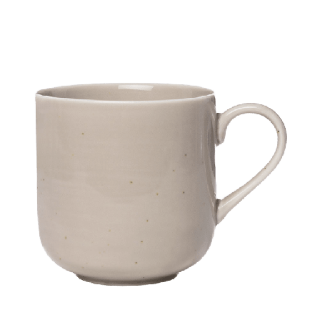 ERNST Kaffemugg, porslin, sand Kök & matlagning Unisex Beige d8 h8,5