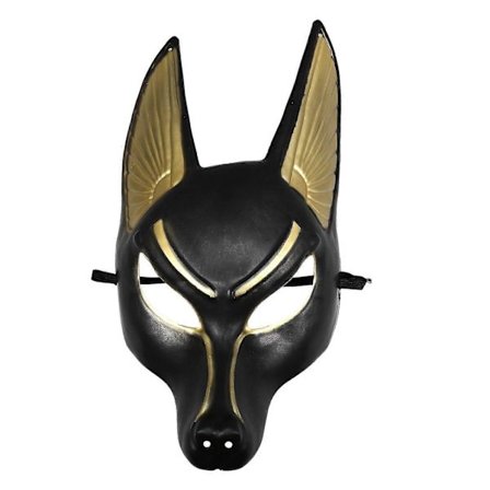 2025 Anubis Mask Halloween Party Mask Maskerad Plastmask Cosplay Mask Kostymtillbehör