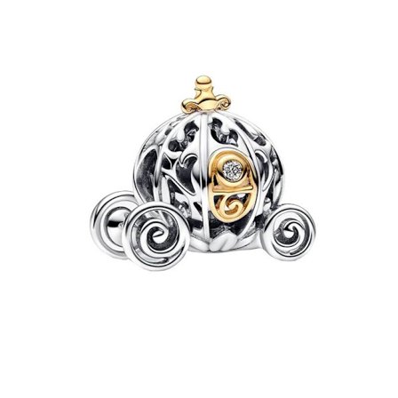 Speltema 925 sterlingsølv & natlampe hjerte & magisk blomst monster vedhæng egnet til originale damearmbåndsberlocker