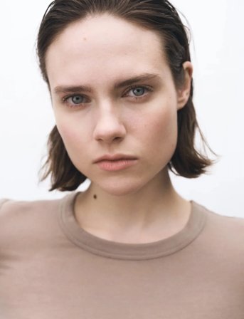 Mango Long-Sleeved Wool-Blend T-Shirt - Beige - M