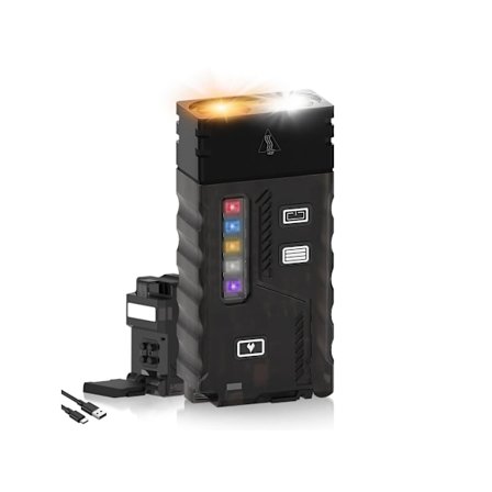 Liten och kraftfull LED-ficklampa EDC 13 lägen USB C Uppladdningsbar 1000 Lm Mini Ficknyckelring med magnetisk klämma IP67 Svart