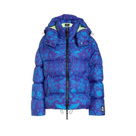 Etro Down Jas , Blauw , Dames , Maat: M