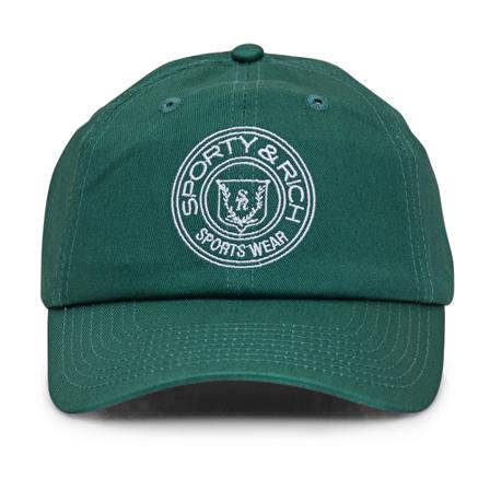 Sporty & Rich, Caps Groen, Heren, Maat:ONE Size