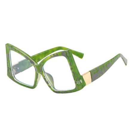 Anti-Blue Light Briller Overdimensjonerte briller GRØNN
