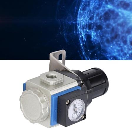 Luftkompressorer Regulatorventil Aluminium Legering Mini Trykregulator Sæt til IndustriGR200‐08 PT1/4