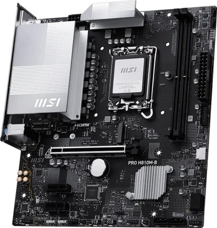 MSI Pro H810M-B Motherboard Intel