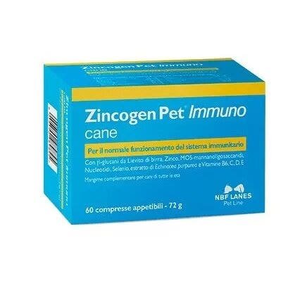 Zincogen Pet Immuno Mangime Cani - 60 Compresse Integratore