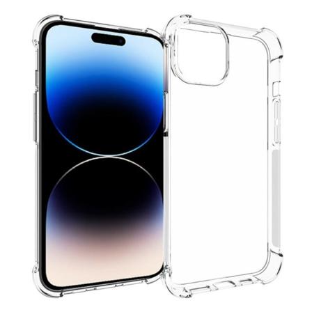 iPhone 15: lle TPU + akryyli pudotusta est v puhelinkotelo Transparent