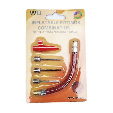 Luftnål til bold, basketballnål, boldnålssæt, fodboldpumpe, nål