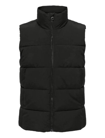 Osjglobal Puffer Vest Otw Noos Black ONLY & SONS