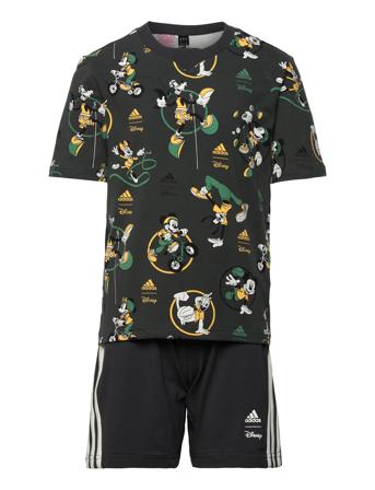 Lk Dy Mm T Set Black Adidas Sportswear