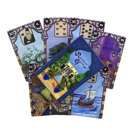 Vanhan tyylin Lenormand ennustuskortit Tarot ennustuspakka Englanninkielinen Vision Edition lautapeli juhliin