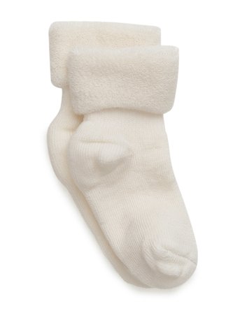 mp Denmark Wool Baby Socks - White - 19/21