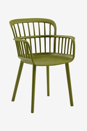 Hanah Home - Stol EVA, 2-pak - Grøn - Spisestole - Fra Homeroom