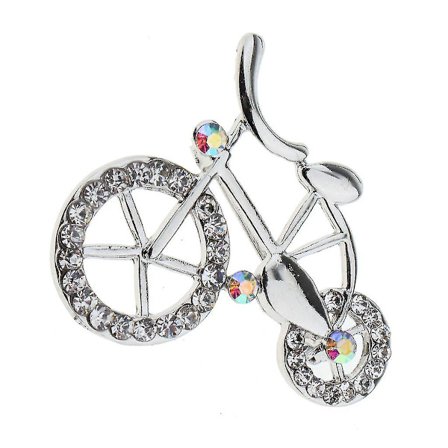 Unikt Design Cykel Pins Broche Trøje Pin Smuk Sjal Pin Klip til Kvinder