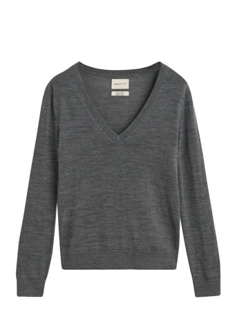 GANT | Extrafine Merino Wool V-Neck | XS
