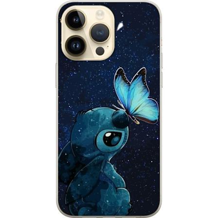Apple iPhone 14 Pro Max Gennemsigtig cover Stitch sommerfugl
