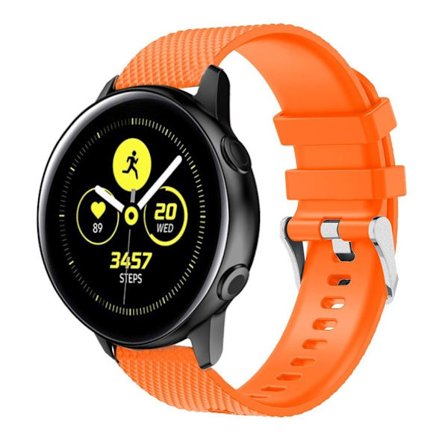 Samsung Galaxy Watch Active klockband av silikon - Orange
