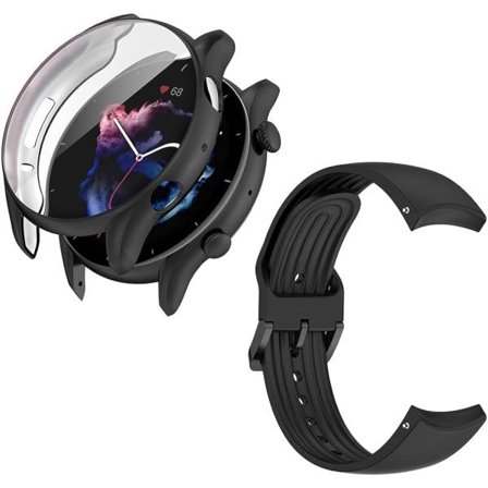 Fodral och armband kompatibelt för Amazfit GTR 3 Pro & GTR 3