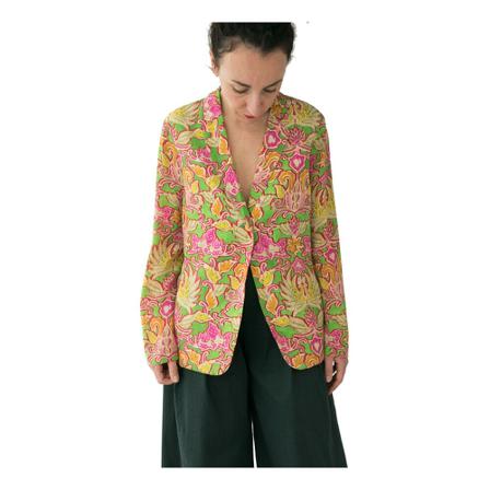 Maliparmi, Crpe OLD Jacket Roze, Dames, Maat:S